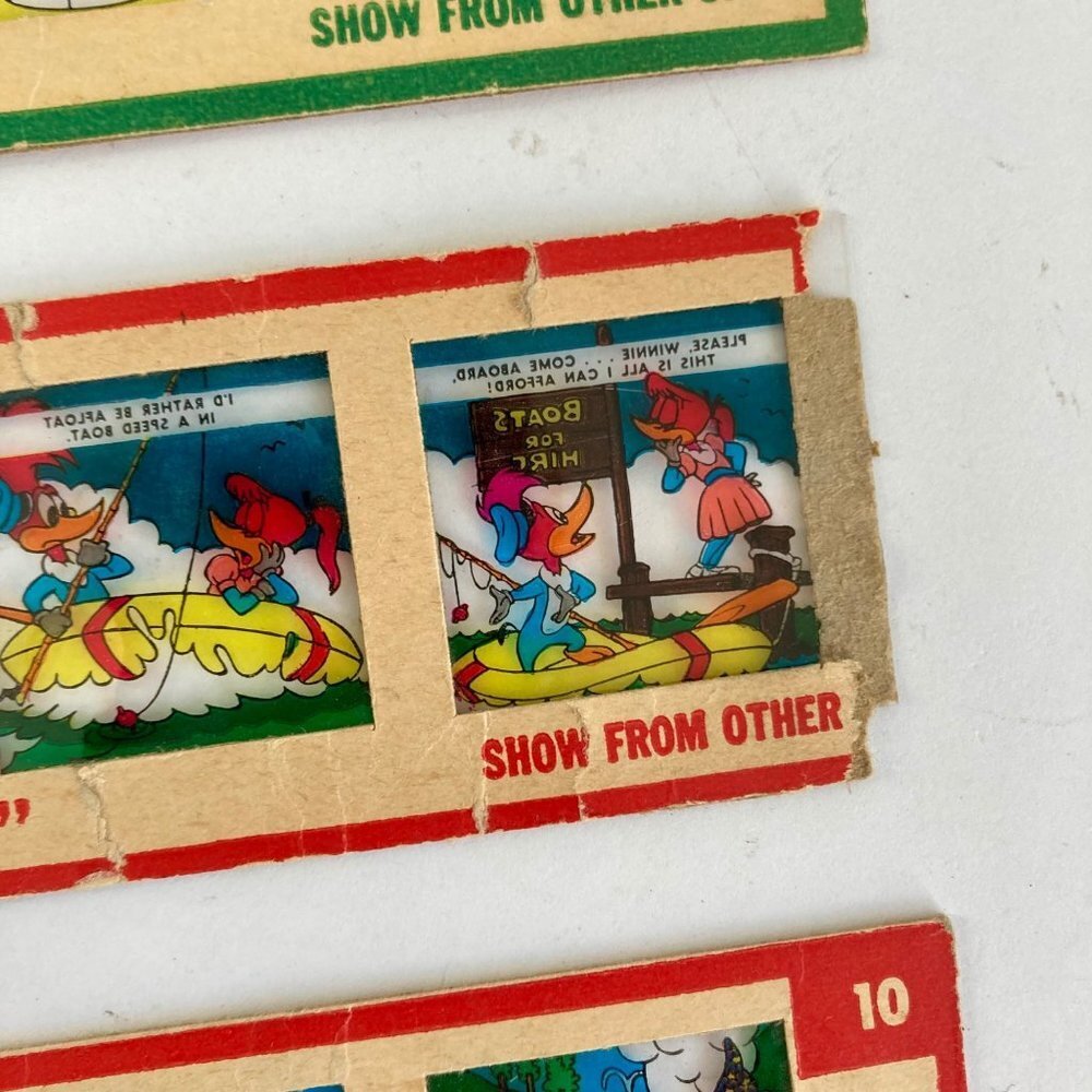 Lot 6 Kenner Color Slides Give-A-Show Projector 1960's Flintstones, Jetsons, etc - Picture 6 of 7